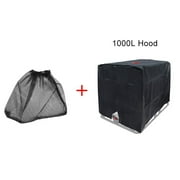 OPTUTUS Outdoor IBC Cover，Water Tank Cover with Filter, Waterproof IBC Cover Suitable For Rainwater Collection System