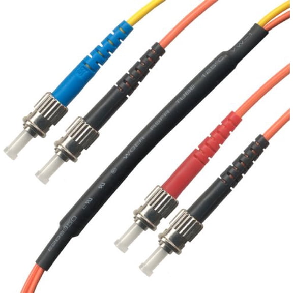 3M ST/ST Mode Conditioning Fiber Optic Cable (9/125-50/125) 10FT