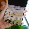 thumbnail image 2 of To My Daughter Mom Loved You First Infinity Knot Necklace Message Card, 2 of 17