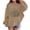 Brown, variant on Coerni Girls Leopard Pumpkin Hoodie Trendy Oversized Pullover Long Sleeve Sweatshirt with Kangaroo Pocket Kids Fall Tops Halloween Clothes