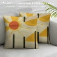 thumbnail image 3 of Chilfamy  Summer Pillow Covers You are My Sunshine Throw Pillows Covers Summer Farmhouse Cushion Case Decor for Sofa Couch 12x12in, 3 of 5