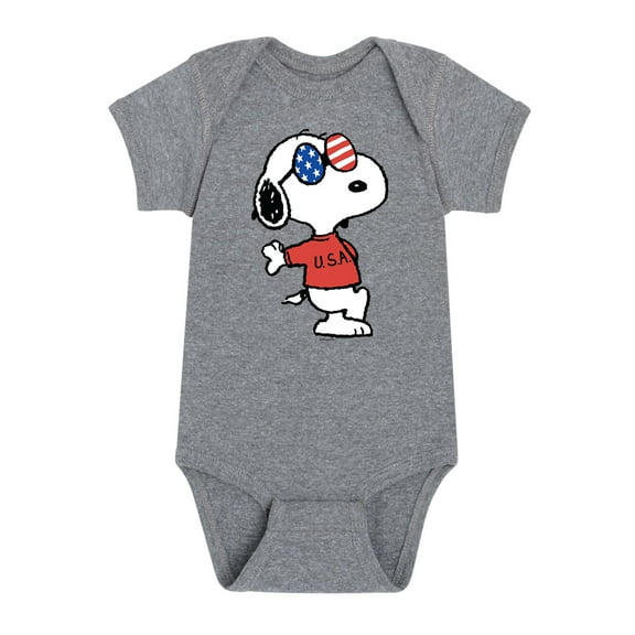Peanuts - Americana Snoopy - Infant One Piece