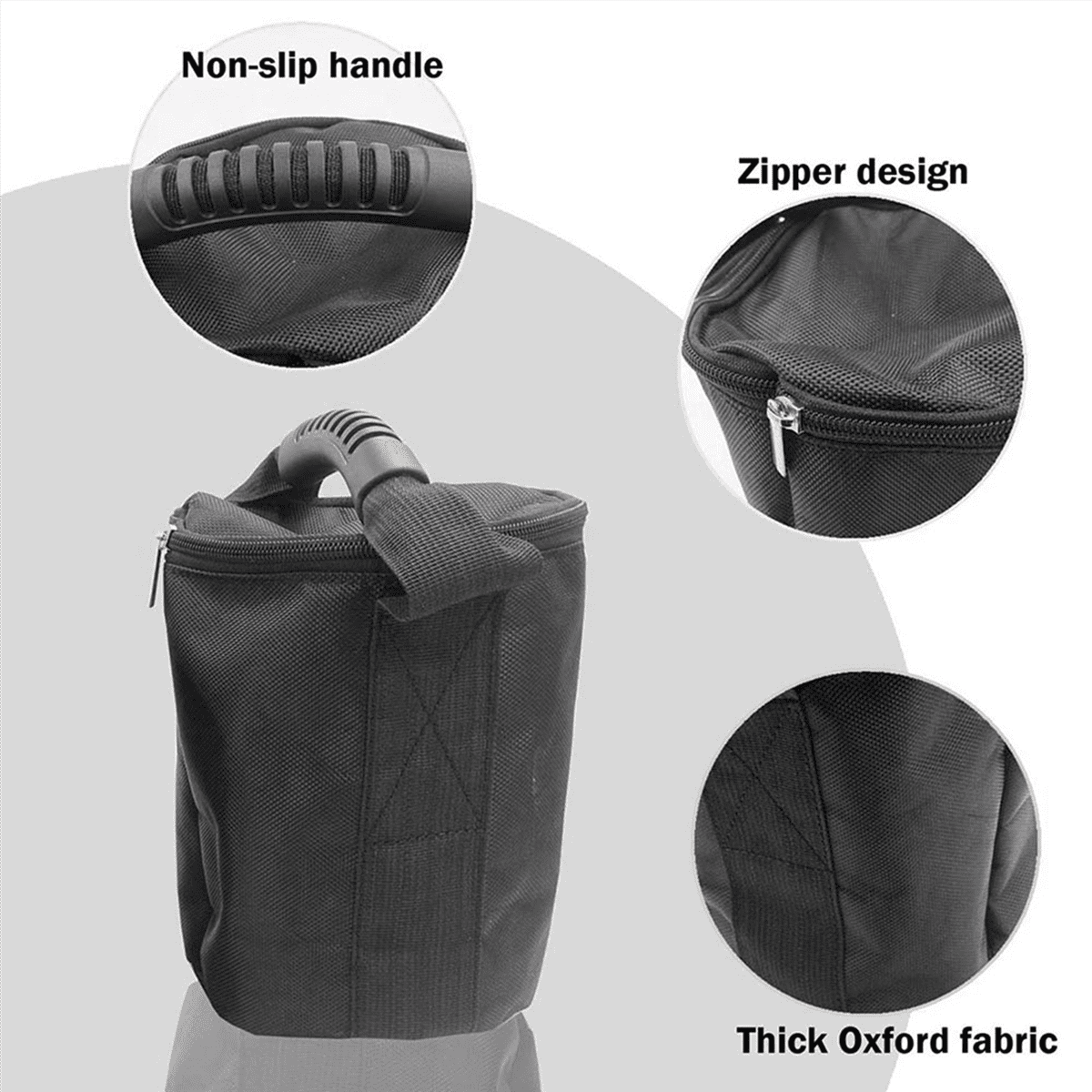 2X Adjustable Kettlebell Power Sandbag Fitness Weightlifting Dumbbell with Handle Gym Yoga Workout Sand Bag,10Kg