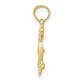 thumbnail image 2 of 10K Ship Wheel Pendant, 2 of 3