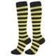 thumbnail image 3 of Jumpingount Calcetines de compresión 20-30 mmHg hasta la rodilla medias deportivas L/XL Amarillo Negro, 3 of 6