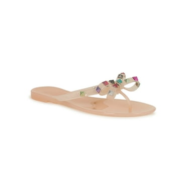 Lazada Square Head Mesh Slippers Women High Heels Sandals