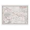 thumbnail image 6 of 1968 China Nepal Boundary Map - Vintage Map of China & Nepal Wall Art - History Map of Tibet Poster - Old China Nepal Wall Map Print, 6 of 8