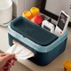 thumbnail image 4 of Fiudx Ofertas Del Día Caja De Pañuelos Mesita Para Café De Sala De Estar Caja De Almacenamiento Para Mandos A Distancia Caja De Papel Para Servilletas Caja De Papel Multifuncional, 4 of 6
