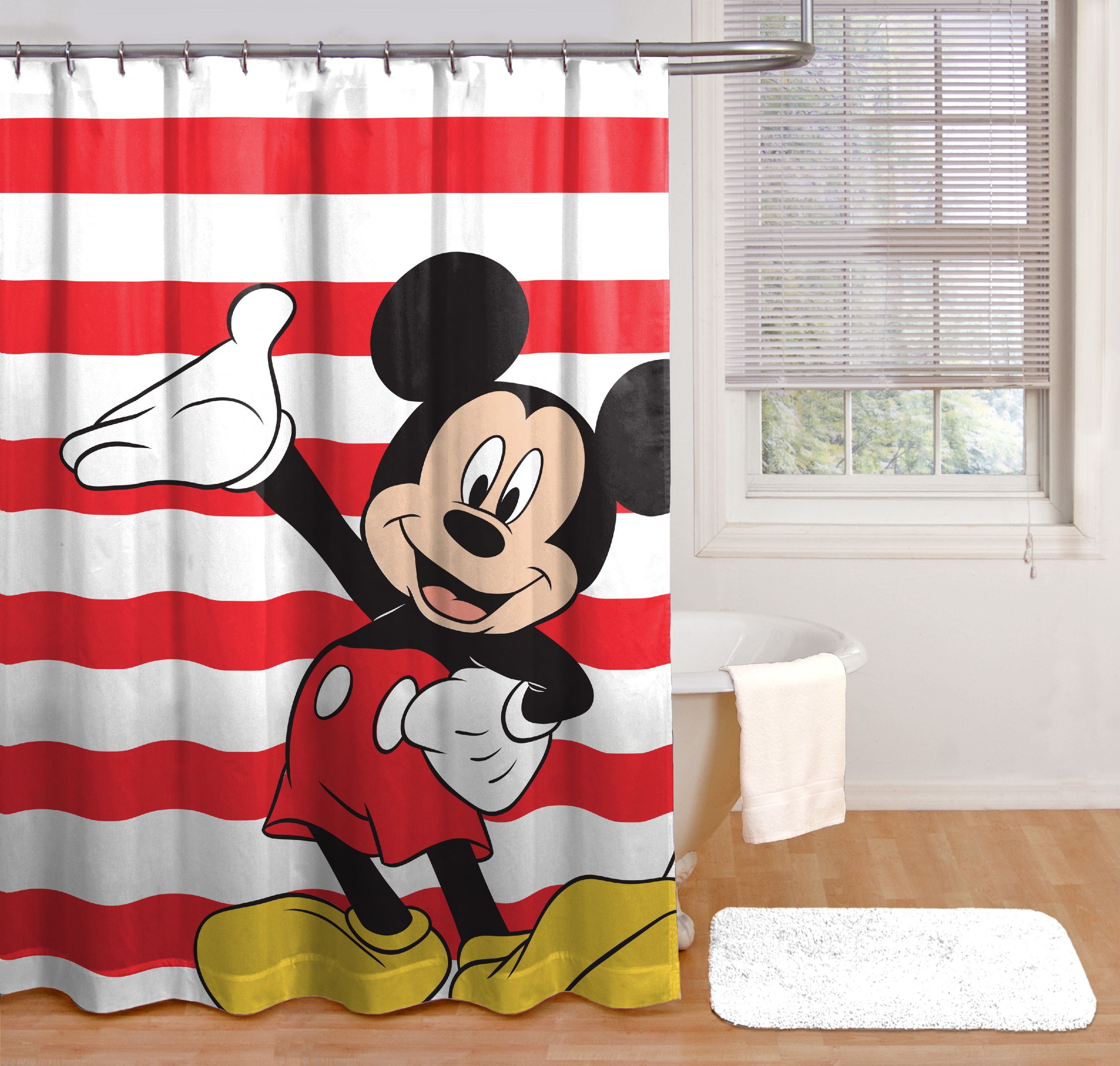 Mickey Mouse Classic Stripe 17pc Bath Set Walmart Com Walmart Com