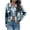 Green, variant on 2024 Fall Clothes Women Flannels Cropped Jacket Fashion Plaid Long Sleeve Button Down Shirt Coat Tops Cardigan Jacket Tops