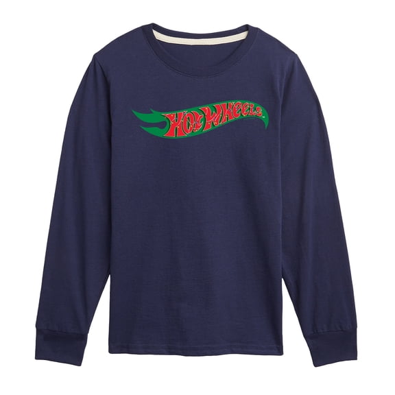 Hot Wheels - Christmas Lights - Toddler & Youth Long Sleeve Graphic T-Shirt