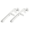 thumbnail image 4 of MOVTOTOP 2pcs Pegboard Desk Bracket Pegboard Table Mount Desktop Connector Shield Holder Desk Shelf Clamp Support Pegboard Installing Tool For Garage Kitchen Home, 4 of 8