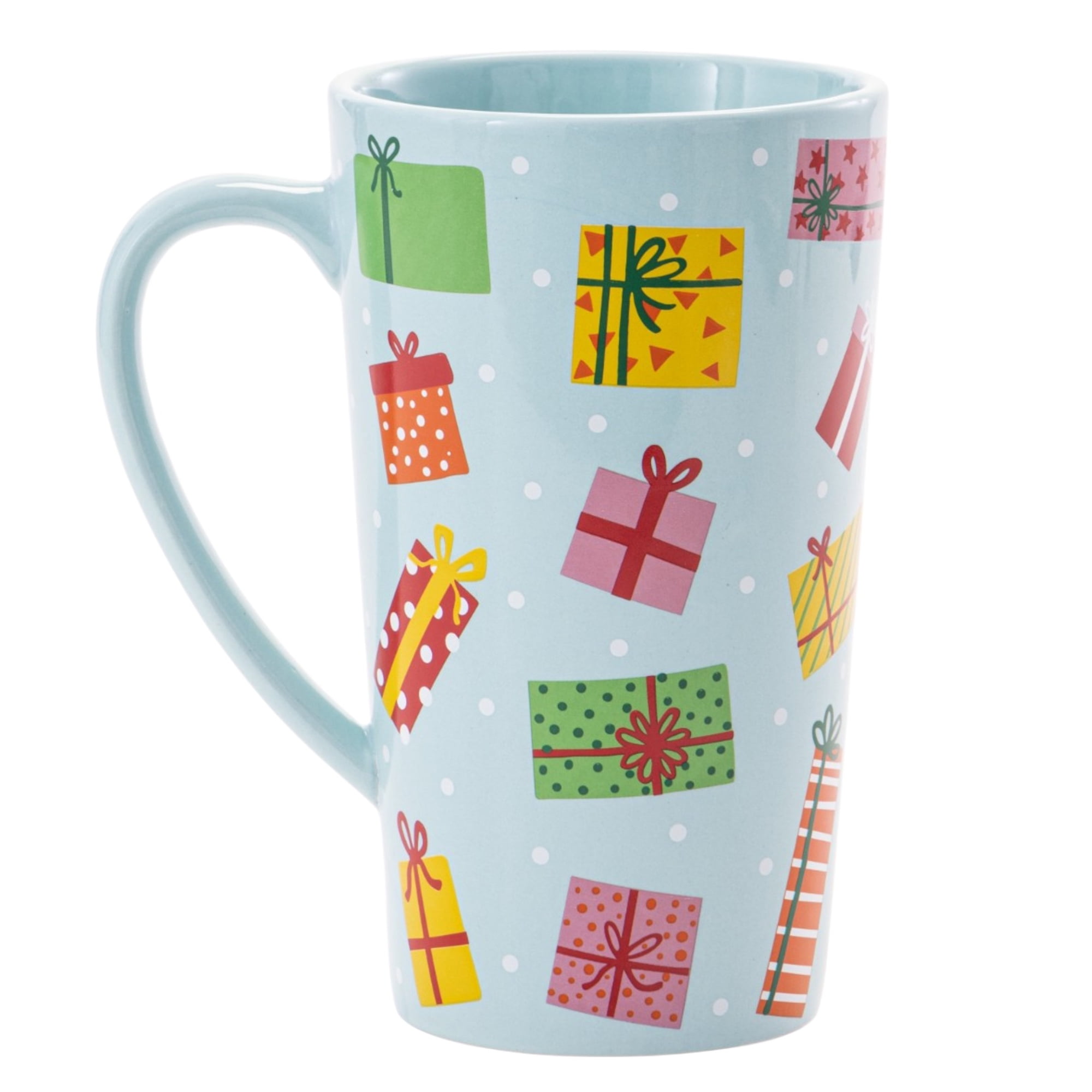 Holiday Time Decal Ceramic Mug, 17.5 oz