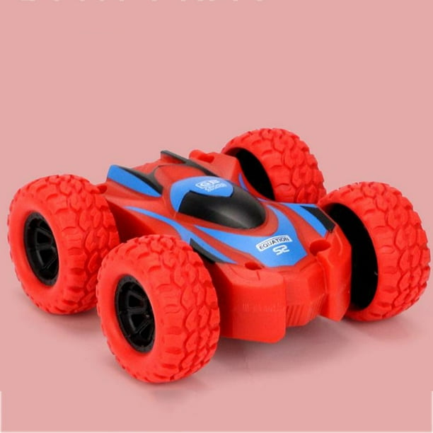 HWRETIE Juguete De Coche Acrobático Inercial De Doble Cara Vehículo todoterreno Giratorio De 360 Grados Para Divertirse Y Como Regalo De Cumpleaños