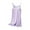 Purple, variant on WOYY Toddler Girls Nightdress Lace Spaghetti Strap Nightgown Homewear, Sizes 3-4 Years