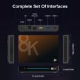 thumbnail image 4 of Smart TV Box 14.0 6 Bt5.4 8k HD Media Player AV1 H.265 (8g 128g US), 4 of 9