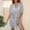 Black, variant on TMOYZQ Women Swimsuit Coverup Bohemia Swimwear Bathing Suit Cover Up Short Sleeve V Neck Wrap Beach Cover Ups Summer Dress