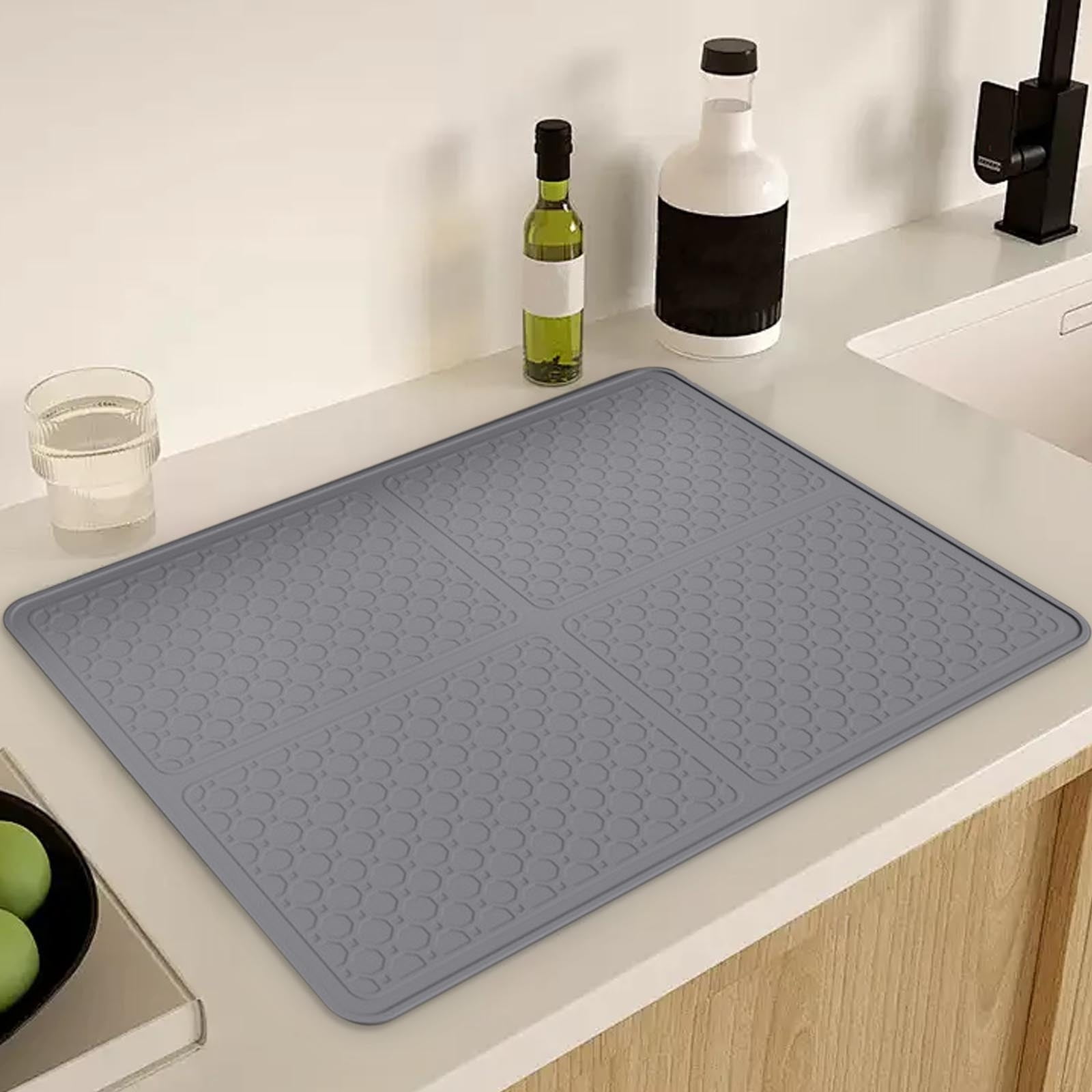 Tunhigl Silicone Electric Stove Cover Heat Resistant Stove Top Protector Glass Cooktop Cover Gray