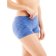 thumbnail image 6 of Caramel Cantina Women's 6 Pack Plus Size Boy Shorts Panties Underwear, 6 of 9