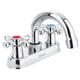 thumbnail image 1 of Mezcladora p/lavabo,manerales cruceta, cuello curvo, Basic Foset. 47681, 1 of 2