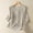 Beige, variant on Linen Shirts for Women 3/4 Length Sleeve Womens Tops Retro Tops for Women Womens Embroidered Top Embroidered Shirts for Women Gauze Tops for Women Cotton Blouses for Women Beige L