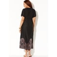 thumbnail image 2 of Swimsuits for All Women's Kate V-Neck Cover Up Maxi Dress, 2 of 4
