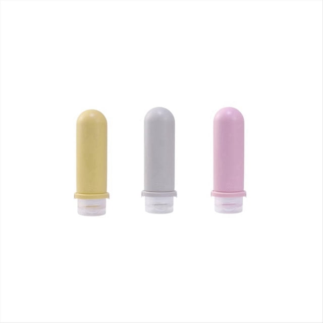 de Viaje de Silicona Portátiles Contenedor de Líquido Embalaje Recargable Vacío Loción Champú Envase Crema Viaje 90 Ml D