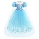 thumbnail image 1 of Ropa de niña de Disney vestido de princesa congelada niñas fiesta Cosplay Elsa disfraz de lentejuelas reina de la nieve cumpleaños carnaval vestido niños Bag3T(110) Gao Jinjia LED, 1 of 2