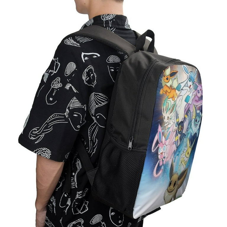 Custom Pokemon Ee vee Kid s Backpack Personalized Backpack Customized Children s Schoolbag for Girls Boys Walmart