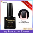 thumbnail image 2 of VENALISA, capa superior no limpiadora para decoración de uñas, 7,5 ml, capa Base para remojo, base sin toallitas, capa superior, Gel para uñas, barniz de Gel de conejito divertido Tan Jianjun unisex, 2 of 2