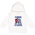 thumbnail image 2 of Inktastic Cuban Awesome Pride Toddler Hoodie, 2 of 4