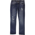 thumbnail image 1 of Aeropostale Womens Bayla Skinny Fit Jeans, Blue, Juniors, 2, 1 of 3