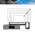 thumbnail image 2 of Techni Mobili Expandable TV Stand Storage Cabinet & Entertainment Center, 2 of 5