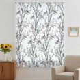 thumbnail image 2 of Natural Trees Branches Sheer Curtains 72 Inches Long, Colored Birds Vintage Rustic Light Filering Curtains, Breathable Simi Curtain Privacy Drapes for Living Room Bedroom Lightweight Window Treatment, 2 of 9