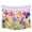 Purple, variant on Purple Plaid Tulip Large Tapestry for Bedroom Wall Hanging Tapestry,Spring Floral Watercolor Botanical Ceiling Backdrop Tapestries Poster Blanket Wall Decor for Teens Room Living Room Dorm 86" x 104"