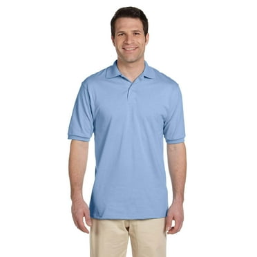 Jerzees Adult 5.6 oz. SpotShield™ Jersey Polo S LIGHT BLUE