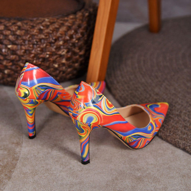 High Heels Wedding Shoes Women Pumps Elegant Pointed Toe