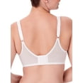 thumbnail image 3 of Women's Bali 3562 Satin Tracings Minimizer Underwire Bra (White 40DD), 3 of 6