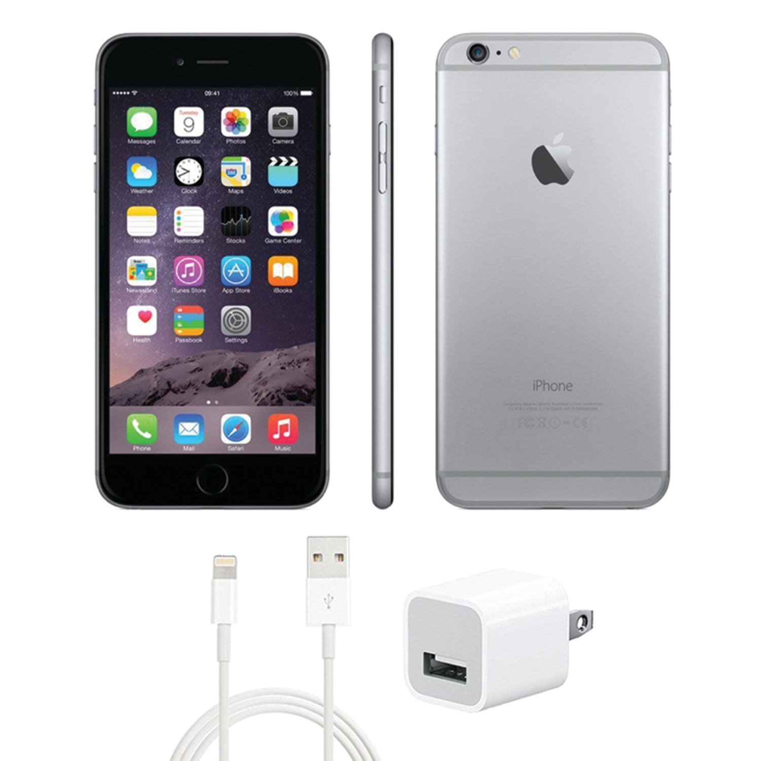 iPhone6 シルバー 16GB iPhone6 シルバー docomo 16GB 100% iPhone6