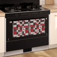 thumbnail image 3 of 4 Pcs Pioneer Flower Floral Print Pattern Funny Kitchen Towels, Microfiber Dish Towels, Kitchen Tea Towels Set 18" X 26", 3 of 6