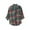 504_Blackish Green, variant on Jxximdong Fashion Coat for Women, Spring and Autumn Checkered Shirt New Retro Style Loose Long Sleeved Shirt Coat, Women's Coats Black