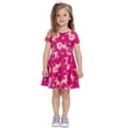 thumbnail image 2 of Strawberry Shortcake Toddler Girl Print Dress with Short Sleeves, Sizes 12M-5T, 2 of 6