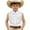 White, variant on Faraee Girls Fringe Western Shirt Pearl Snap Button Down Cowgirl Outfits Tassel Sleeveless Cowboy Vest Blouse Tops for Kids 5-6 Years Black