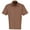 Mocha, variant on Premier Mens Short Sleeve Formal Poplin Plain Work Shirt