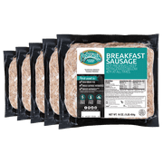 Pedersons Farms, Ground Breakfast Sausage (5 Packages, 16 Ounces Each)
