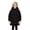Black, variant on Chibenne Children Down Jackets with Zipper, Lightweight Winter Coat for Boys Girls Kids Outerwear for Cold Weather, Daily, Casual Wear, Gift, Warm Hooded Jacket Size 4T