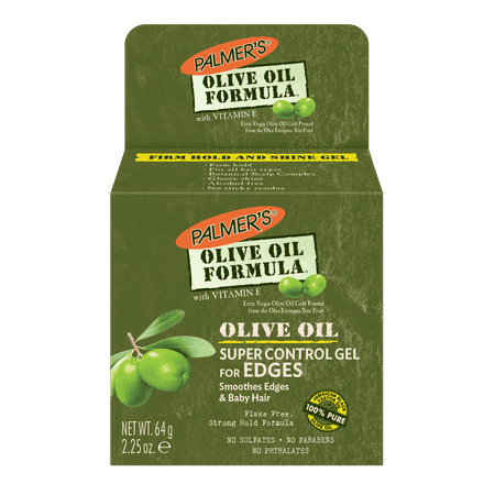 Palmer's Olive Oil Formula Super Control Edge Hold Hair Gel with Vitamin E, 2.25oz
