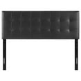 thumbnail image 5 of Queen Headboard, Vegan Leather Upholstered, Tufted Design, Black - Lily Bedroom Headboard for Queen Beds, Modern & Contemporary Style, 5 of 5