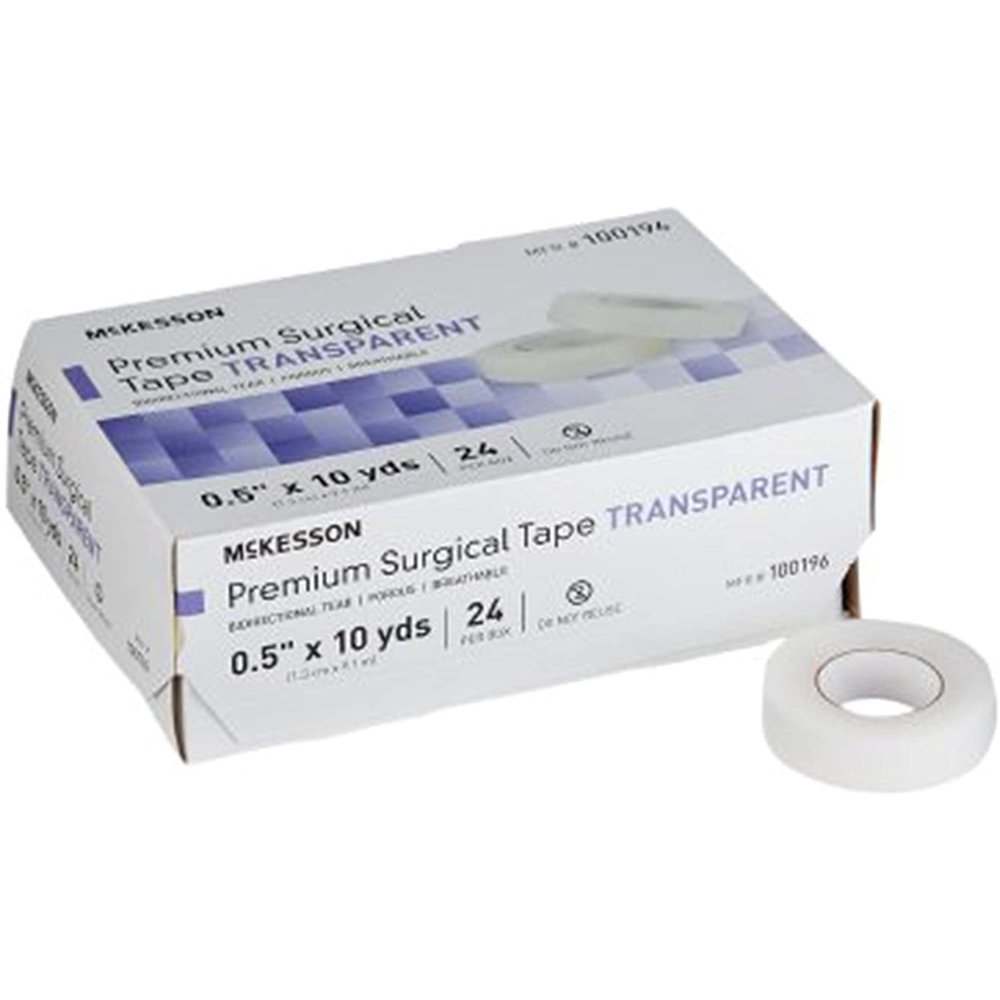 Medical Tapes. Case of 240 Surgical Tapes 1/2" x 10 yds. Nonsterile