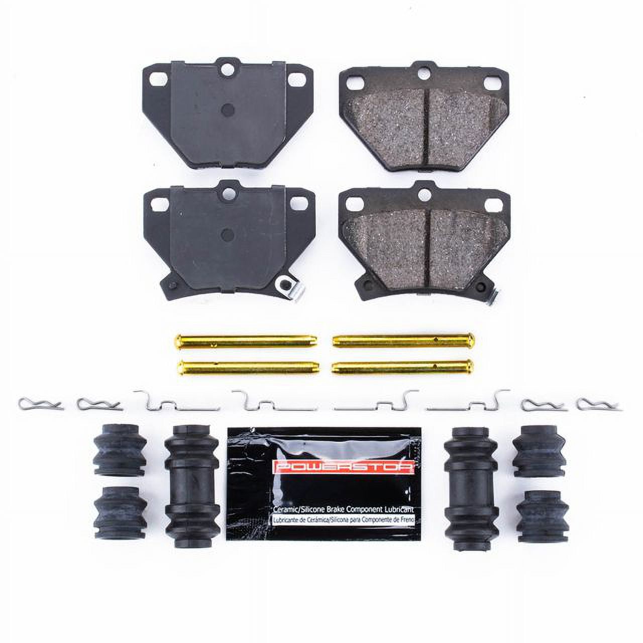 Power Stop Rear Z23 Evolution Carbon-Fiber Ceramic Brake Pads Z23-823